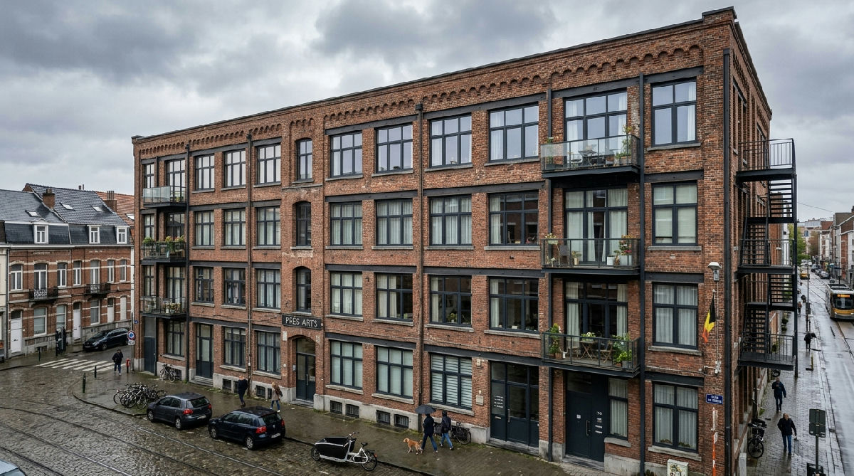 Remplacement de châssis en copropriété / immeuble bruxellois : règles et planning — Remplacement de châssis en copropriété / immeuble bruxellois : règles et planning