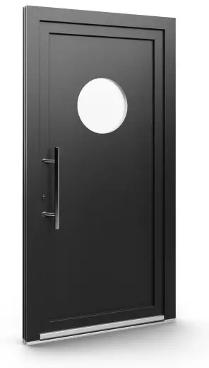 Porte d’entrée EL-010, série Contemporaine, anthracite