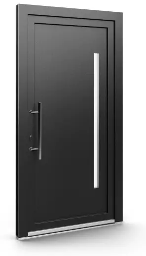 Porte d’entrée EL-029, série Contemporaine, anthracite