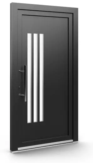 Porte d’entrée EL-039, série Contemporaine, anthracite