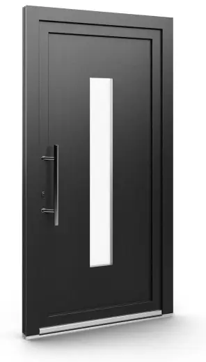 Porte d’entrée EL-054, série Contemporaine, anthracite