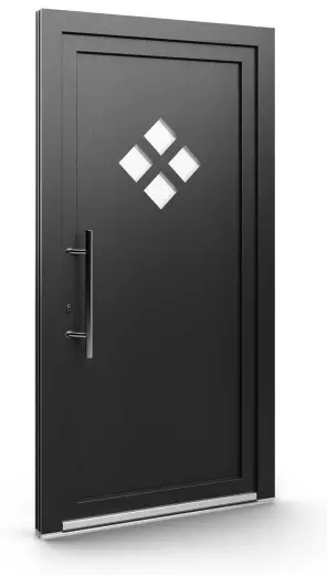 Porte d’entrée EL-082, série Contemporaine, anthracite