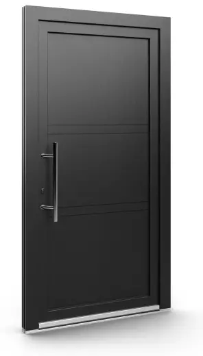 Porte d’entrée EL-110, série Contemporaine, anthracite