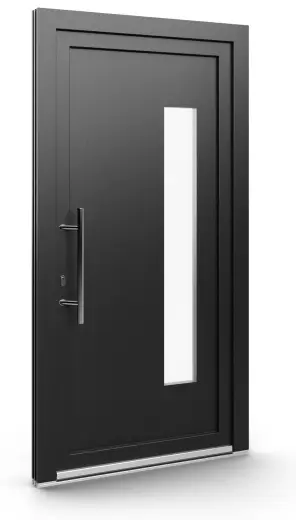 Porte d’entrée EL-135, série Contemporaine, anthracite