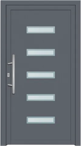 Porte d’entrée SN-450, série Moderne, gris anthracite
