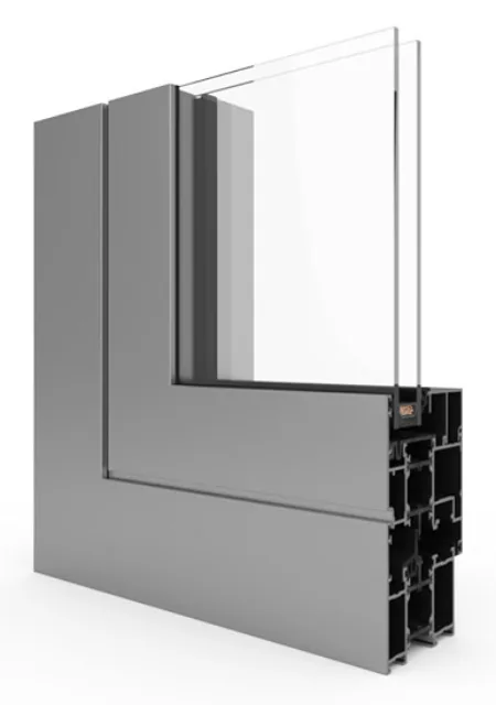 Coupe d’angle du profilé Aliplast Imperial